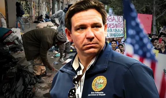 Pésimas noticias para personas sin hogar en Florida: la ley de Ron DeSantis que prohíbe dormir en lugares públicos