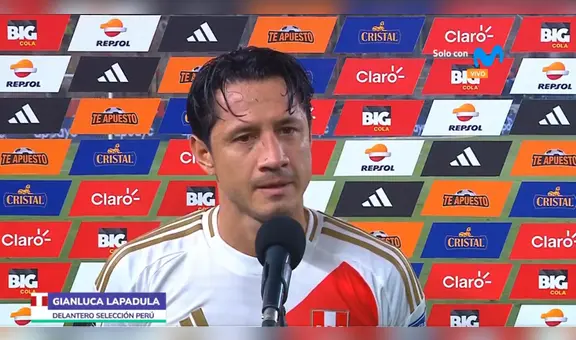 Gianluca Lapadula, al borde de las lágrimas, se sincera sobre el penal anulado de Perú ante Chile: "Nos hace sufrir"