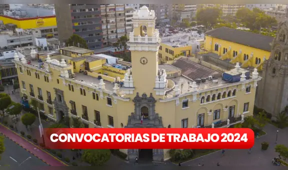 ¿Cuentas solo con primaria completa? Municipalidad de Miraflores lanza convocatoria laboral con sueldos de hasta S/ 1.800