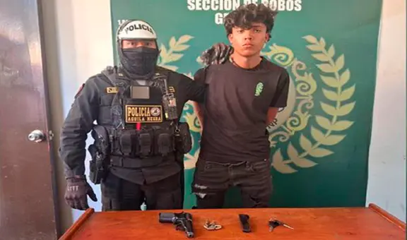 Marcas se enfrentan a balazos con la policía y hieren a un transeúnte en Trujillo: uno de ellos fue capturado