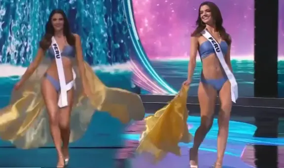 Tatiana Calmell deslumbra con su traje de baño en el Miss Universo 2024: así fue su brillante desfile