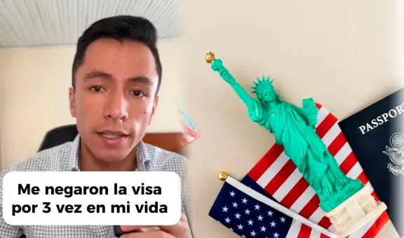 Latino revela que le negaron la visa de Estados Unidos 3 veces: estas son las preguntas que le hicieron y falló