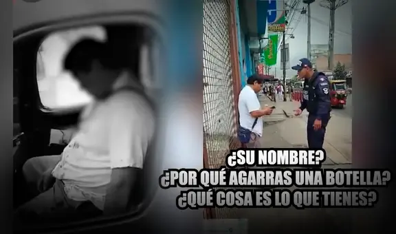 Mototaxista apuñalado se niega a recibir ayuda de sereno e intenta agredirlo en San Juan de Lurigancho