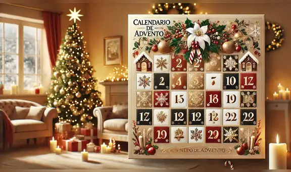 ¿Qué es el calendario de adviento? La cuenta regresiva a la Navidad