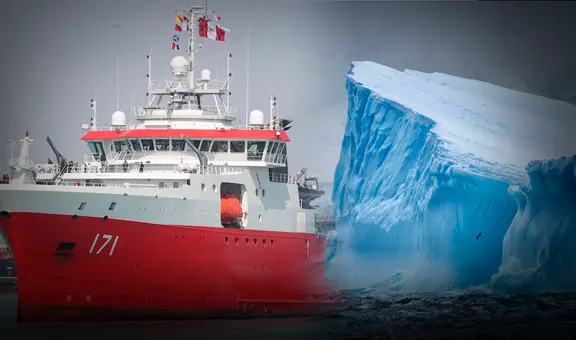 Así luce el asombroso buque Carrasco de la Marina de Guerra que viaja rumbo a la Antártida para misión científica