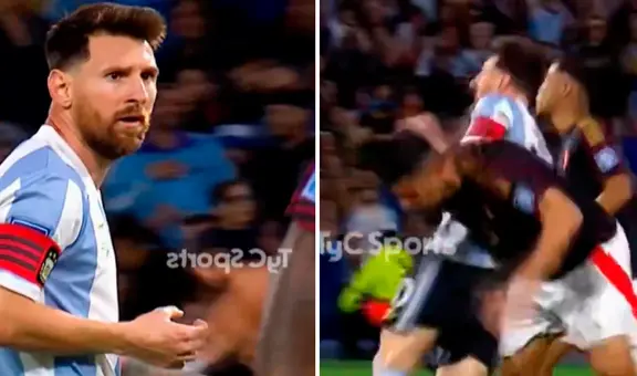 Revelan los insultos de Messi a Carlos Zambrano tras cruce en el Perú vs. Argentina: "¿Qué hacés, salame?"