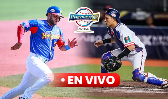 Venezuela vs China Taipéi EN VIVO por Premier 12 2024: cuándo, a qué hora y dónde ver el juego de béisbol hoy
