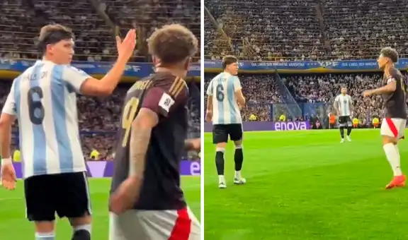 Debutante de Argentina menospreció a Paolo Guerrero en tensa discusión: "Anda pa allá 'bobo'"