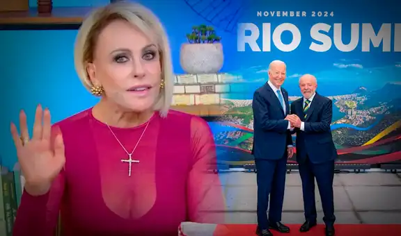 Presentadora brasileña confunde en vivo al presidente de EE. UU. y lo llama "Bin Laden": "¡Joe Biden! Estoy loca"