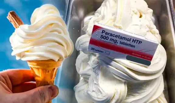 ¿Helado de paracetamol? En este país de Europa se creó la extraña propuesta que mezcla 20 tabletas del analgésico con jugo de limón