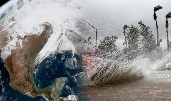 Ciclón bomba en Estados Unidos deja 2 muertos y desata alerta de inundación y nevada en el noreste del país