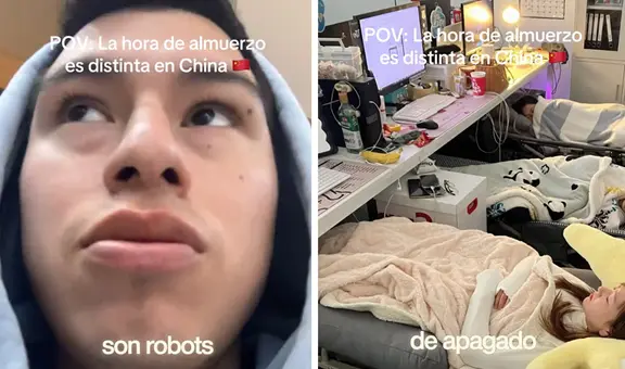 Peruano en China sorprendido al ver como es la hora del almuerzo en empresa asiática: “Parecen robots”