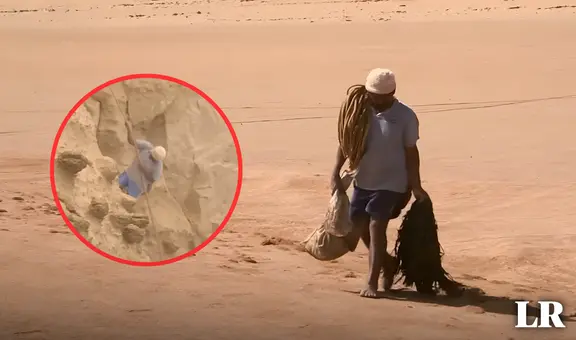 Solo una persona en el mundo hace este trabajo y es peruano: pasa varias semanas en medio del desierto