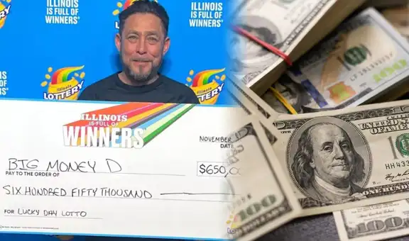 Lucky Day Lotto, Illinois: hombre de Chicago gana US$650.000 gracias a los números inspirados en su difunta esposa