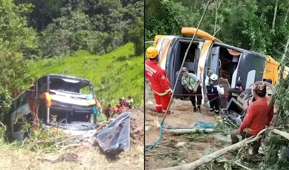Accidente en viaje de promoción escolar: lista de heridos tras siniestro de MovilBus en Moyobamba