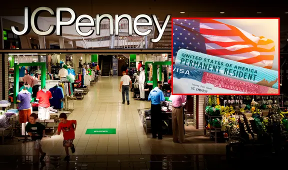 Atención, trabajadores en Estados Unidos: JCPenney ofrece empleos y patrocinio de Green Card en diversos puestos