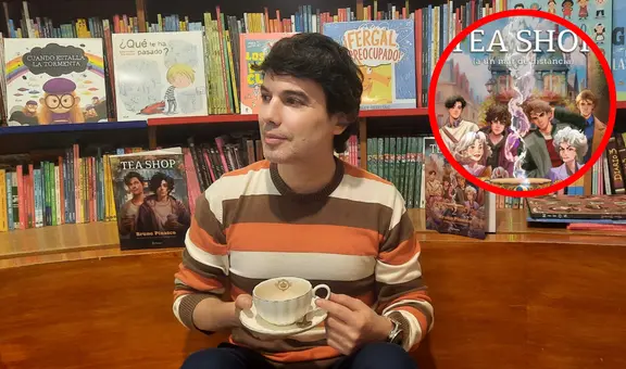 Bruno Pinasco impacta con secuela de su exitosa novela gay 'Tea Shop': "Hay que escribir sobre lo que uno conoce"