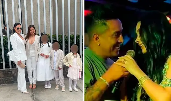 Christian Cueva no estuvo en primera comunión de su hija y celebró su cumpleaños con Pamela Franco