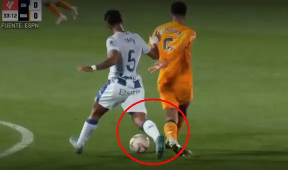 Renato Tapia quedó en ridículo: Jude Bellingham le hizo una huacha de lujo en el Real Madrid vs Leganés