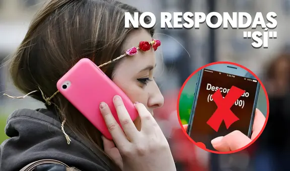 ¿Por qué no debes responder “sí” ni “¿sí?” cuando te llama un número desconocido? Te explicamos la verdadera razón