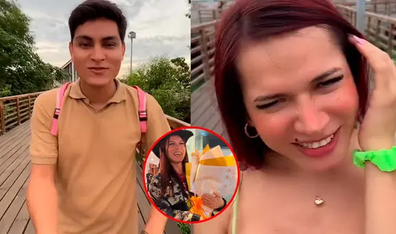 La Uchulú y cantante Jordy Hoyos habrían iniciado romance: video agarrados de la mano y tierno detalle lo prueban