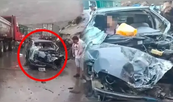 Accidente de tránsito en Ticlio interrumpe el km 133 de la Carretera Central: Heridos y tráfico detenido en la zona