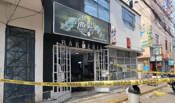 Sicarios disparan contra barbería en Ate y dejan a trabajador herido de bala