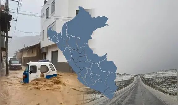 Senamhi en alerta naranja: en Lima y 18 regiones habrá lluvias intensas y granizo del 27 al 29 de noviembre