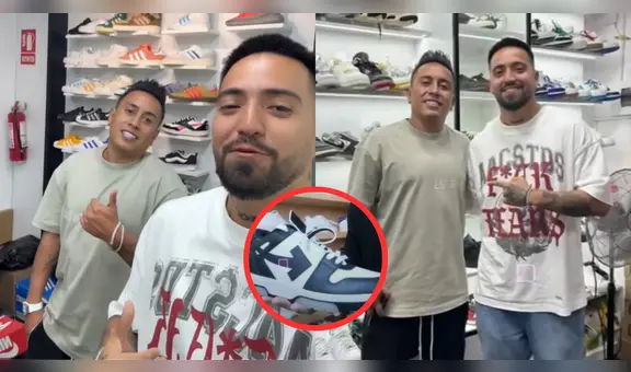 Christian Cueva gastó S/12.000 en ropa y zapatillas de marcas de lujo: "No hubo canje, él pagó todo"