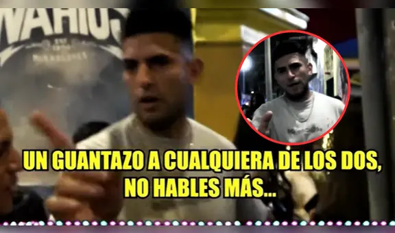 Carlos Zambrano enfurece y amenaza a reporteros de 'Amor y fuego': "Te quito la cámara y les pego a los dos"