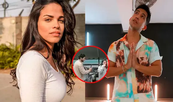 Santiago Suárez es captado junto a su expareja Raysa Ortiz luego de denuncia por agresión sexual