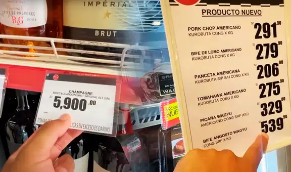 Este supermercado es el más caro del Perú y se ubica en el sur de Lima: venden licor a S/6.000, carne a S/558 y queso a S/261