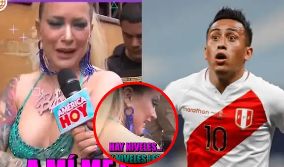Leslie Shaw minimiza desempeño de Christian Cueva en la cumbia y descarta que vayan a cantar juntos: "Hay niveles"