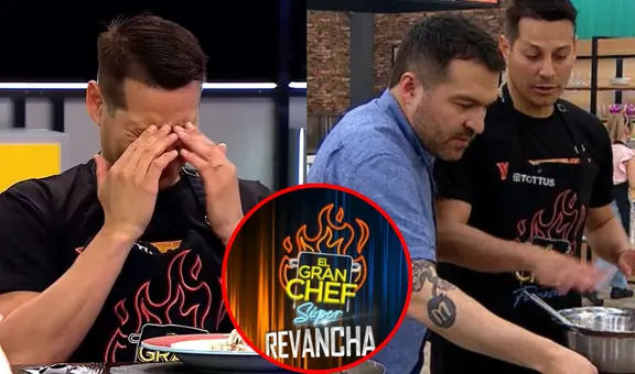 Giacomo Bocchio "explota" contra Luigi Carbajal por error en 'El gran chef: famosos': “Haz lo que se te pide”