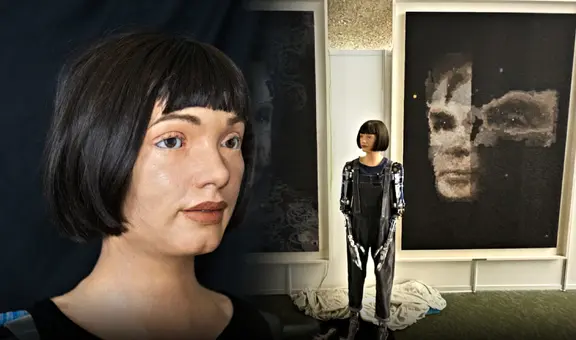 Ai-Da, el robot humanoide que revolucionó el mundo del arte: vendió un cuadro por más de US$1 millón