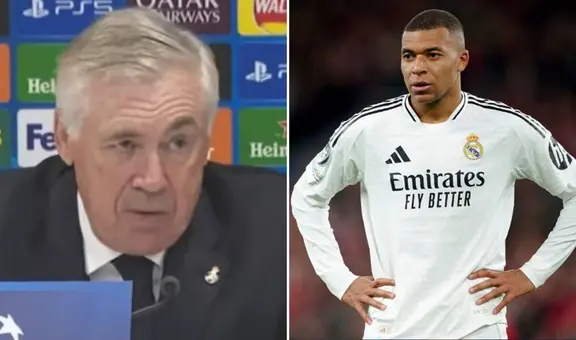 Ancelotti y su duro mensaje sobre Mbappé tras penal fallado en derrota del Real Madrid ante Liverpool: "Está decepcionado"