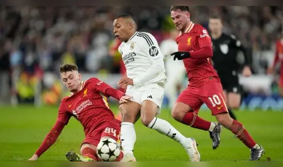 Real Madrid cayó 2-0 ante el Liverpool por la Champions League