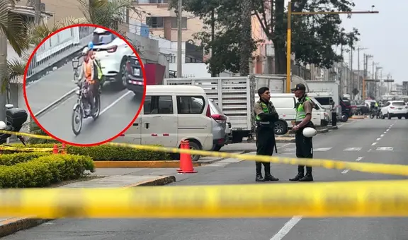 Nuevo video del asalto a cambista en San Borja que dejó un policía herido de bala