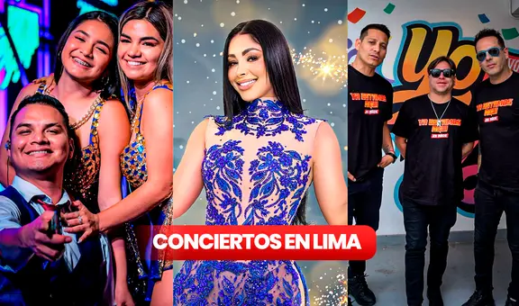 Conciertos en Lima del 29 al 1 de diciembre: entradas para ver a Pamela Franco, Christian Cueva, Skándalo y La Bella Luz