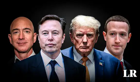 ¿Zuckerberg y Bezos se unen a Trump? La verdad detrás del "acercamiento" de los magnates junto a Elon Musk