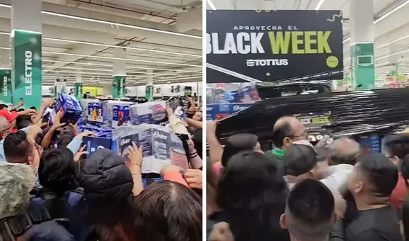 Peruanos se pelearon por productos de oferta con hasta 50% en Black Week de Tottus: "Arrasaron con todo"