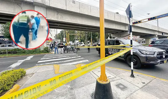 Dos policías son acusados de robar a agente baleado en San Borja mientras era trasladado a una clínica