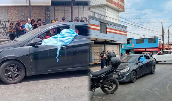 Asesinan a balazos a colectivero dentro de su auto en paradero Tres Ruedas en Puente Piedra