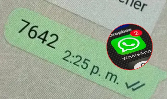 ¿Qué significa cuándo alguien te envía el número 7642 por WhatsApp? Te lo explicamos