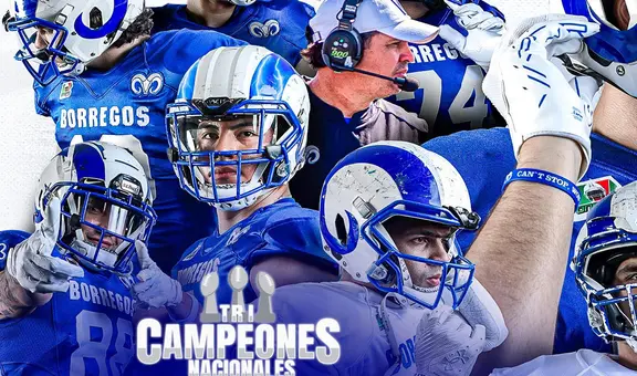 ¡Tricampeones! Borregos Monterrey vencieron 24-21 a Auténticos Tigres y se quedan con la ONEFA 2024