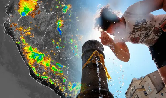 Senamhi emite alerta naranja por fuerte evento meteorológico en 16 regiones del Perú durante 37 horas