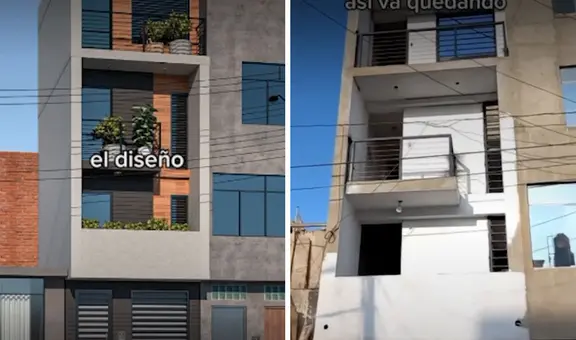 Arquitecto diseñó edificio funcional en diminuto espacio y asombra en redes: “Sobra creatividad”