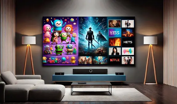 ¿Posees un Smart TV? Así puedes mirar 2 canales o 2 plataformas diferentes al mismo tiempo