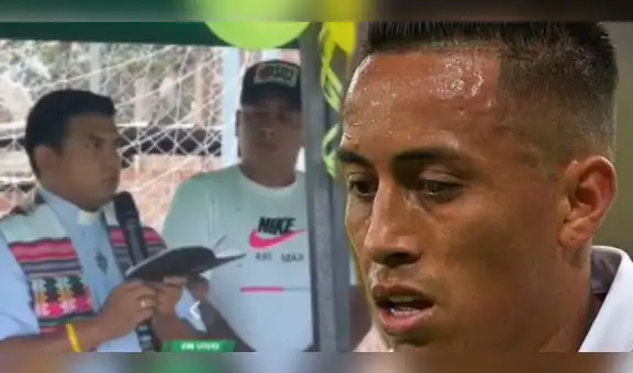Sacerdote durante inauguración de losa deportiva con Christian Cueva presente: "Las borracheras y los vicios matan"