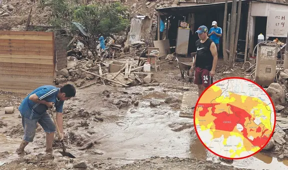 Alerta meteorológica por activación de quebradas en Lima y 8 regiones: Senamhi advierte 26 provincias expuestas a huaicos